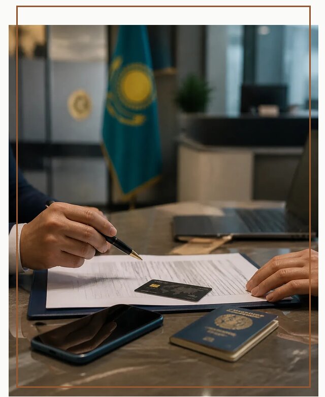 Открытие счета и банковской карты в Казахстане в Снежинске
